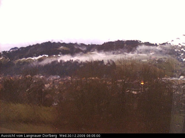 Webcam-Bild: Aussicht vom Dorfberg in Langnau 20091230-080500