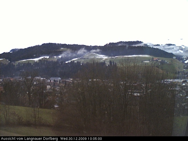 Webcam-Bild: Aussicht vom Dorfberg in Langnau 20091230-100500