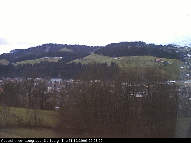 Webcam-Bild: Aussicht vom Dorfberg in Langnau 20091231-090500