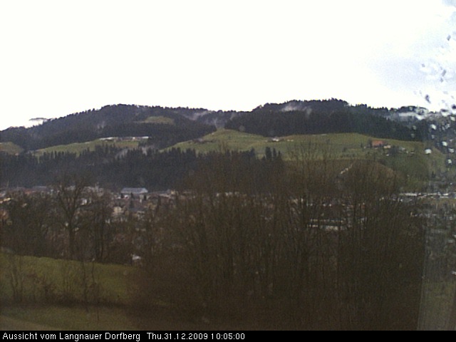 Webcam-Bild: Aussicht vom Dorfberg in Langnau 20091231-100500