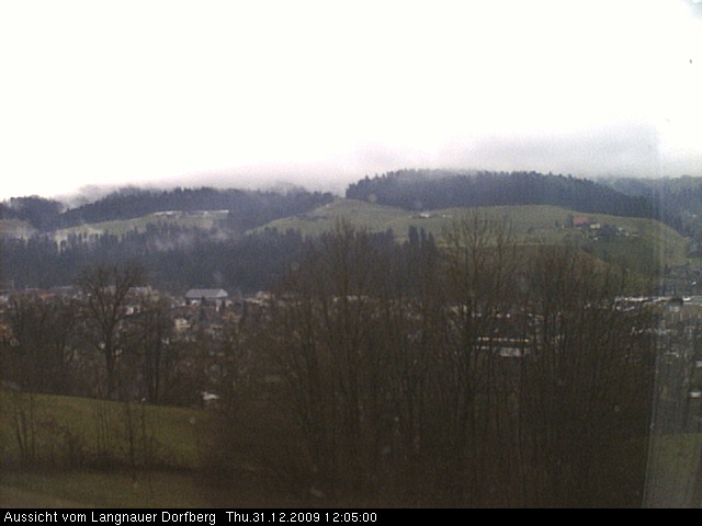 Webcam-Bild: Aussicht vom Dorfberg in Langnau 20091231-120500