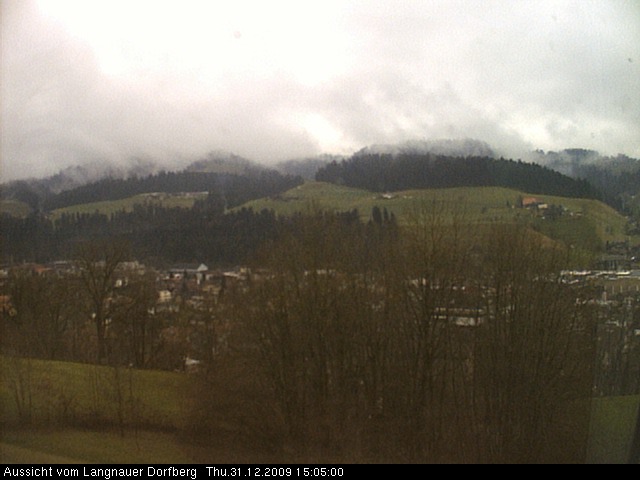 Webcam-Bild: Aussicht vom Dorfberg in Langnau 20091231-150500