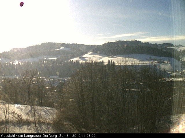 Webcam-Bild: Aussicht vom Dorfberg in Langnau 20100103-110500