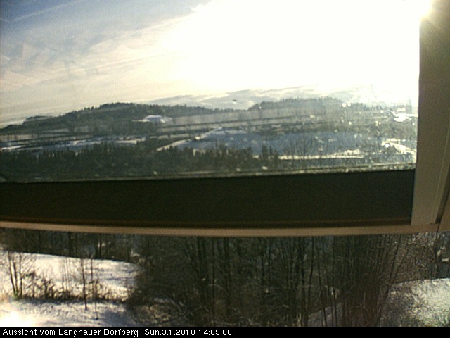 Webcam-Bild: Aussicht vom Dorfberg in Langnau 20100103-140500