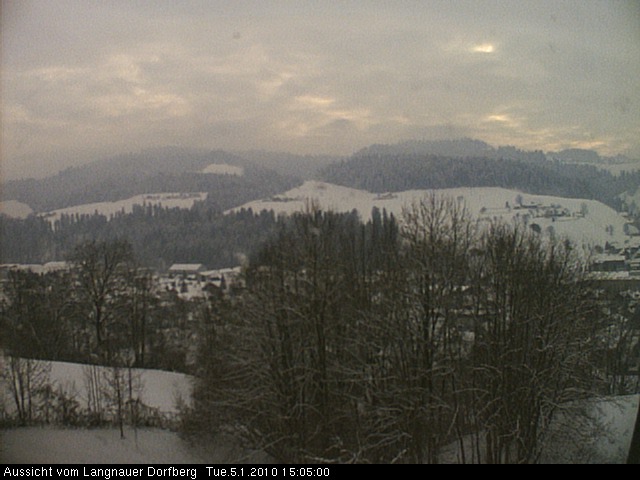 Webcam-Bild: Aussicht vom Dorfberg in Langnau 20100105-150500