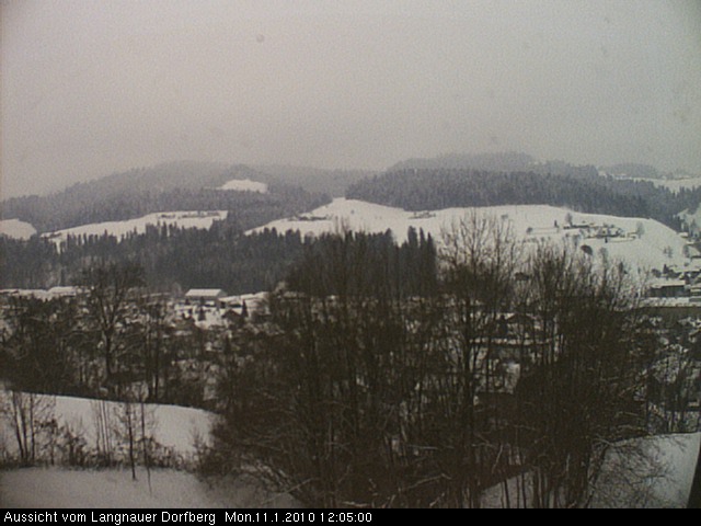 Webcam-Bild: Aussicht vom Dorfberg in Langnau 20100111-120500