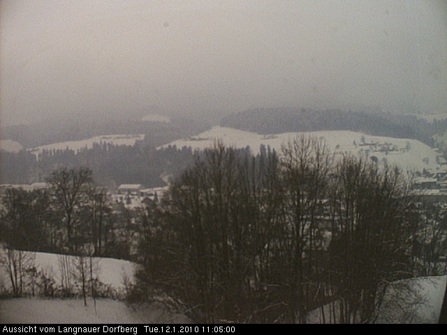 Webcam-Bild: Aussicht vom Dorfberg in Langnau 20100112-110500