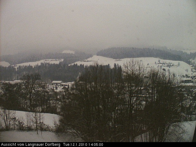 Webcam-Bild: Aussicht vom Dorfberg in Langnau 20100112-140500