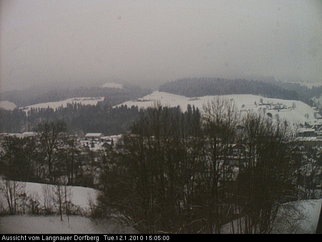 Webcam-Bild: Aussicht vom Dorfberg in Langnau 20100112-150500
