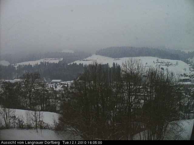 Webcam-Bild: Aussicht vom Dorfberg in Langnau 20100112-160500