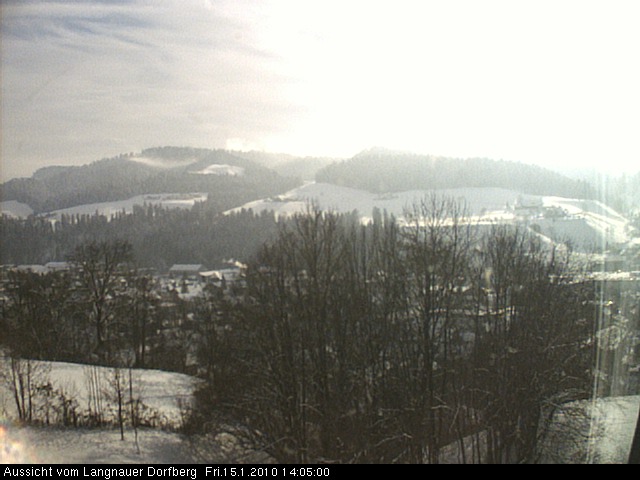 Webcam-Bild: Aussicht vom Dorfberg in Langnau 20100115-140500