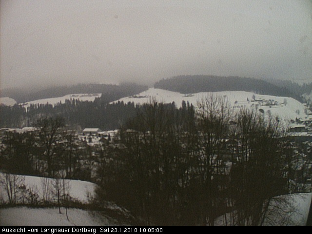 Webcam-Bild: Aussicht vom Dorfberg in Langnau 20100123-100500