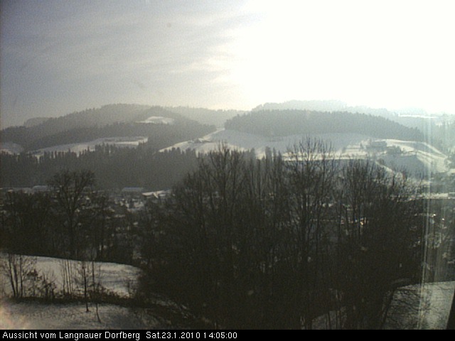 Webcam-Bild: Aussicht vom Dorfberg in Langnau 20100123-140500
