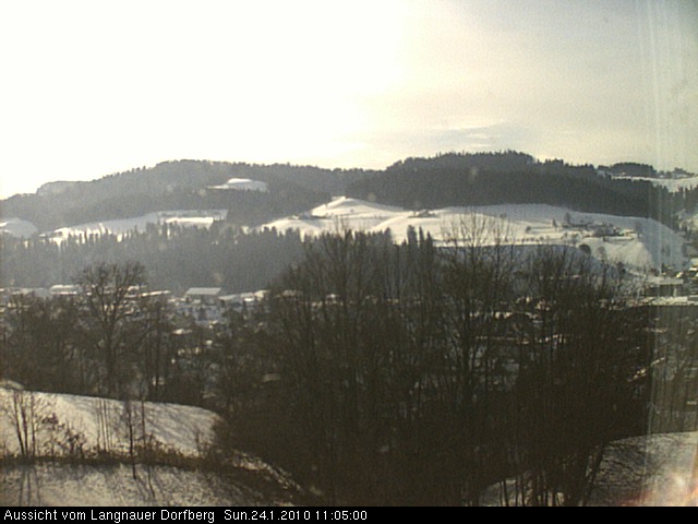 Webcam-Bild: Aussicht vom Dorfberg in Langnau 20100124-110500
