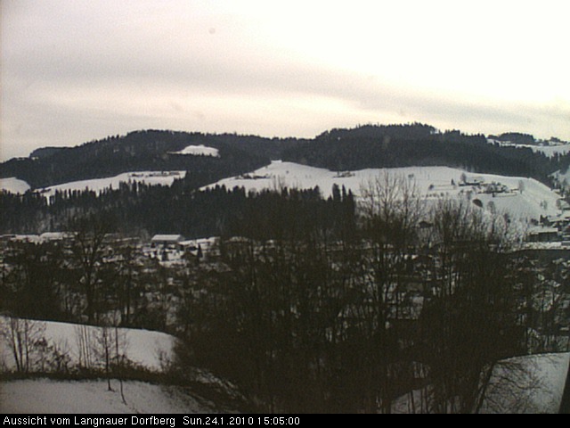 Webcam-Bild: Aussicht vom Dorfberg in Langnau 20100124-150500