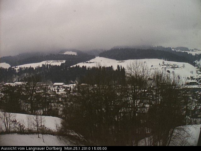 Webcam-Bild: Aussicht vom Dorfberg in Langnau 20100125-150500