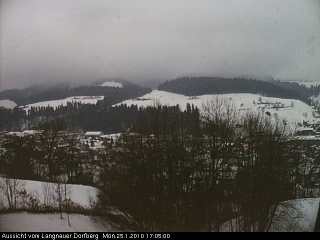 Webcam-Bild: Aussicht vom Dorfberg in Langnau 20100125-170500