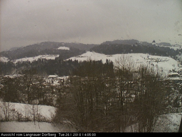 Webcam-Bild: Aussicht vom Dorfberg in Langnau 20100126-140500