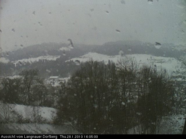 Webcam-Bild: Aussicht vom Dorfberg in Langnau 20100128-160500
