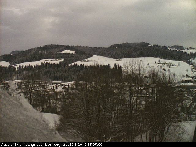 Webcam-Bild: Aussicht vom Dorfberg in Langnau 20100130-150500