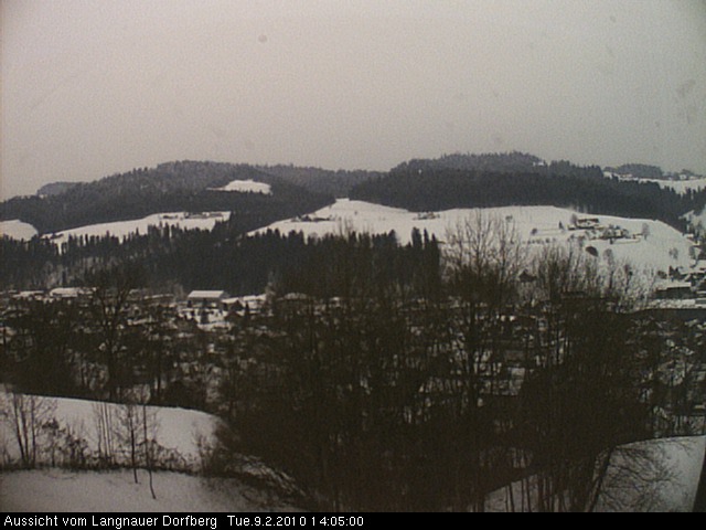 Webcam-Bild: Aussicht vom Dorfberg in Langnau 20100209-140500