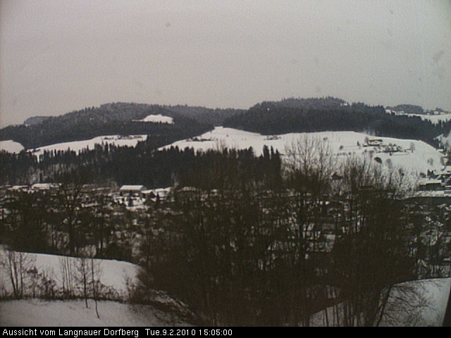 Webcam-Bild: Aussicht vom Dorfberg in Langnau 20100209-150500