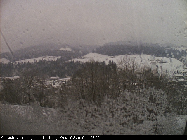 Webcam-Bild: Aussicht vom Dorfberg in Langnau 20100210-110500