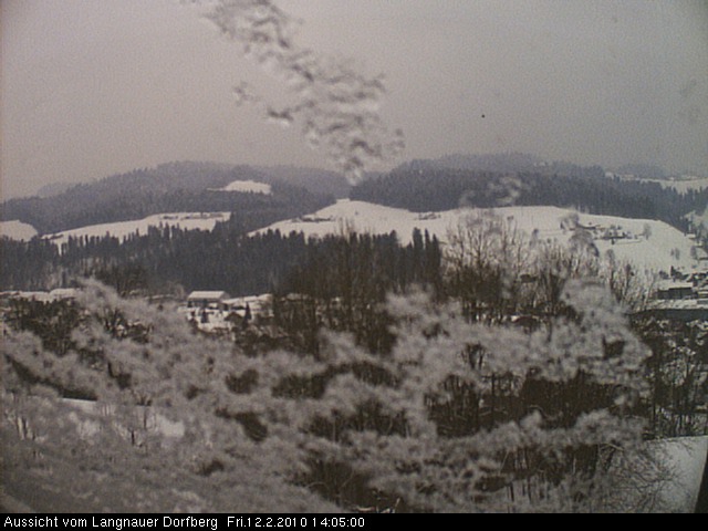 Webcam-Bild: Aussicht vom Dorfberg in Langnau 20100212-140500