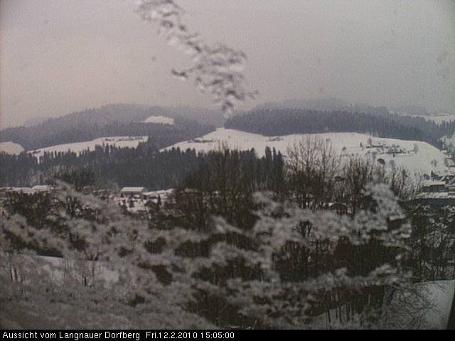 Webcam-Bild: Aussicht vom Dorfberg in Langnau 20100212-150500