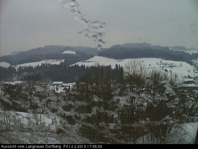Webcam-Bild: Aussicht vom Dorfberg in Langnau 20100212-170500