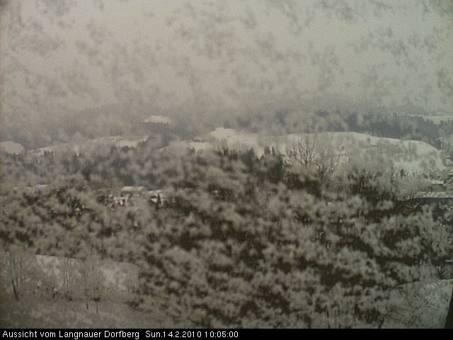 Webcam-Bild: Aussicht vom Dorfberg in Langnau 20100214-100500