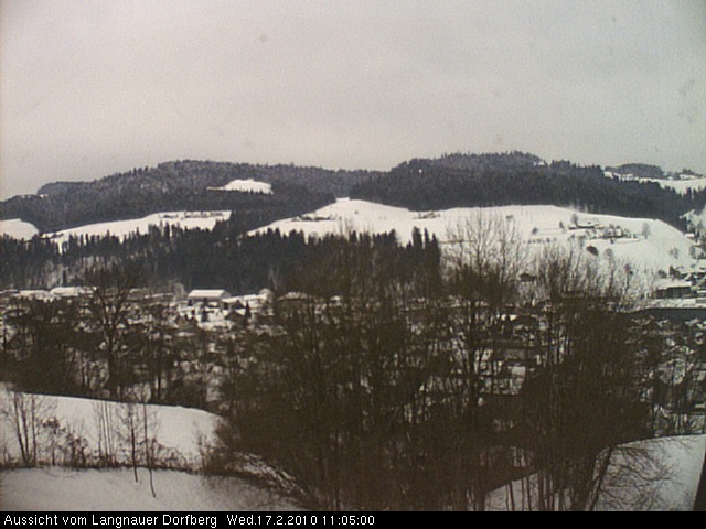 Webcam-Bild: Aussicht vom Dorfberg in Langnau 20100217-110500