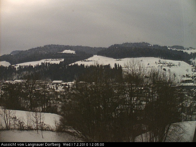 Webcam-Bild: Aussicht vom Dorfberg in Langnau 20100217-120500