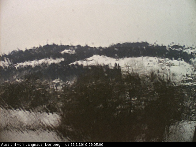 Webcam-Bild: Aussicht vom Dorfberg in Langnau 20100223-090500