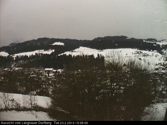 Webcam-Bild: Aussicht vom Dorfberg in Langnau 20100223-150500