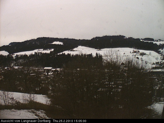 Webcam-Bild: Aussicht vom Dorfberg in Langnau 20100225-150500