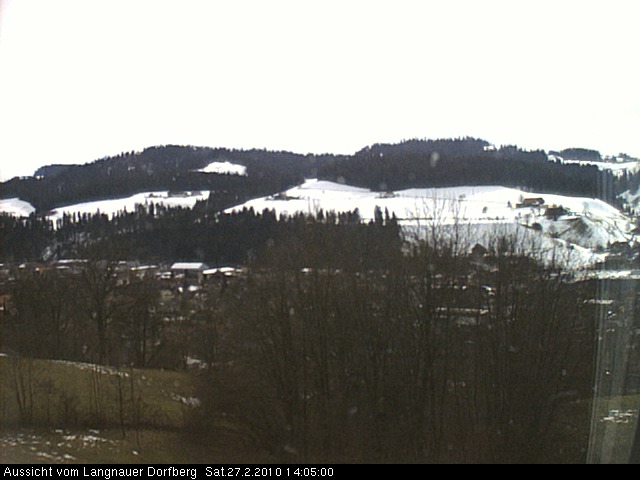 Webcam-Bild: Aussicht vom Dorfberg in Langnau 20100227-140500