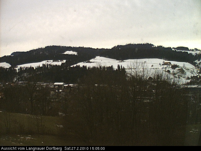 Webcam-Bild: Aussicht vom Dorfberg in Langnau 20100227-150500
