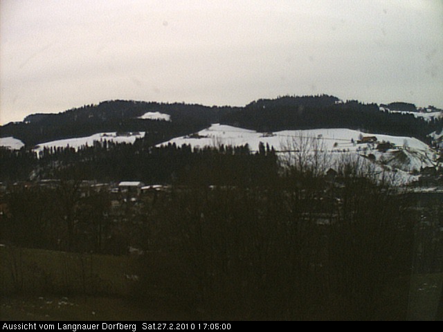Webcam-Bild: Aussicht vom Dorfberg in Langnau 20100227-170500
