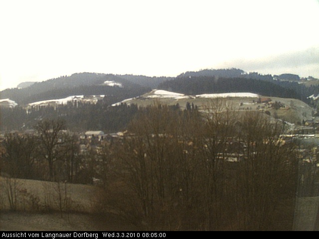 Webcam-Bild: Aussicht vom Dorfberg in Langnau 20100303-080500