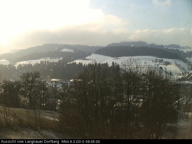 Webcam-Bild: Aussicht vom Dorfberg in Langnau 20100308-090500