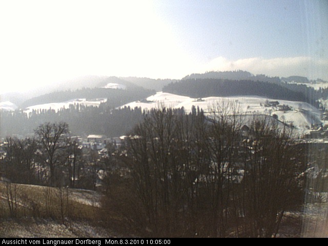 Webcam-Bild: Aussicht vom Dorfberg in Langnau 20100308-100500