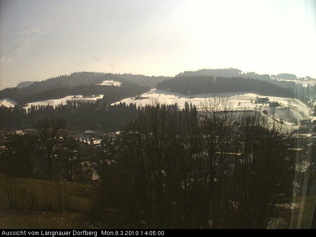 Webcam-Bild: Aussicht vom Dorfberg in Langnau 20100308-140500