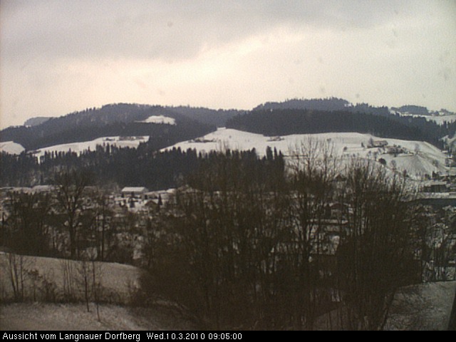 Webcam-Bild: Aussicht vom Dorfberg in Langnau 20100310-090500