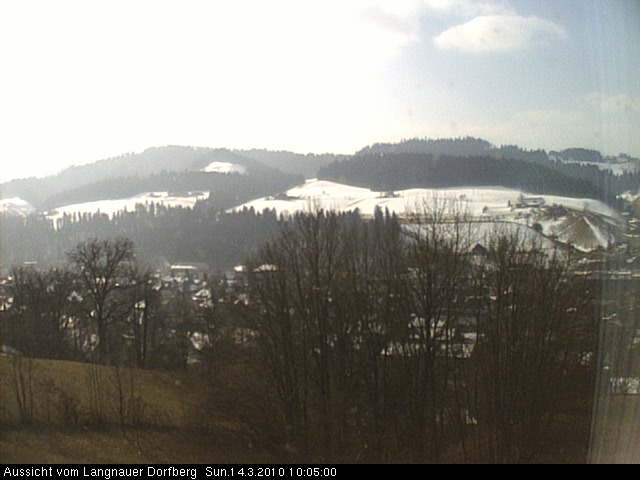 Webcam-Bild: Aussicht vom Dorfberg in Langnau 20100314-100500