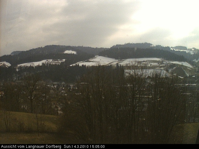 Webcam-Bild: Aussicht vom Dorfberg in Langnau 20100314-150500