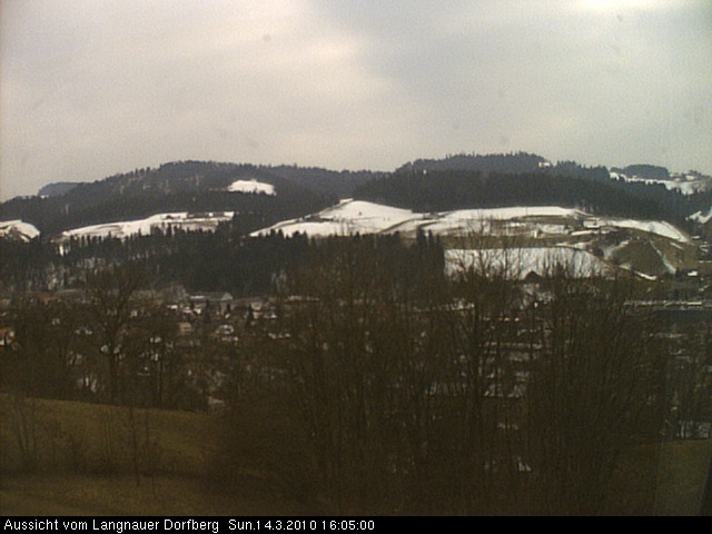 Webcam-Bild: Aussicht vom Dorfberg in Langnau 20100314-160500