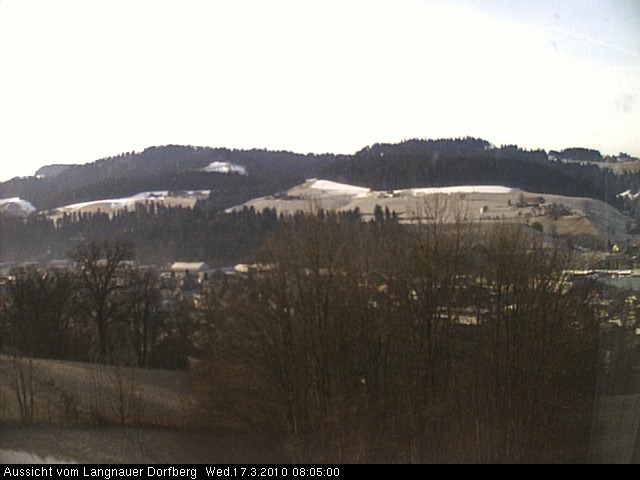 Webcam-Bild: Aussicht vom Dorfberg in Langnau 20100317-080500
