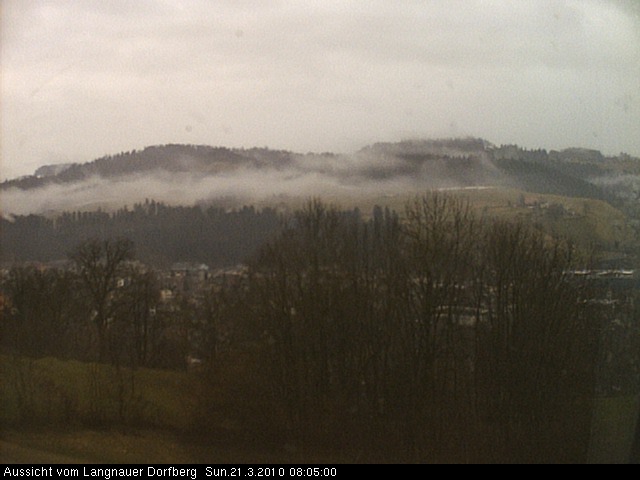 Webcam-Bild: Aussicht vom Dorfberg in Langnau 20100321-080500