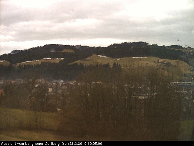 Webcam-Bild: Aussicht vom Dorfberg in Langnau 20100321-100500